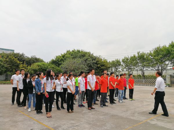 紅橡樹(shù)高端凈音門(mén)窗進(jìn)行2018年首場(chǎng)消防演習(xí)活動(dòng)