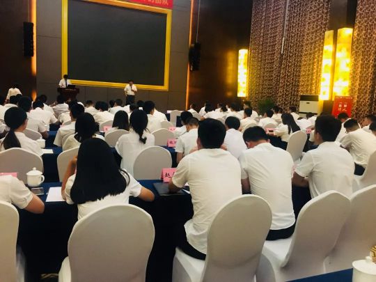 火星人集成灶銷售部9月績溪會議：我們是最棒的團隊！