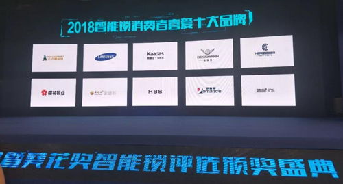品牌榮譽|羅曼斯智能鎖斬獲行業“奧斯卡”兩項大獎！