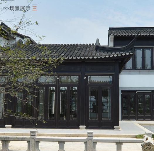 慢慢的大家會選擇中式復古門窗，因為它正好彰顯出個人氣質