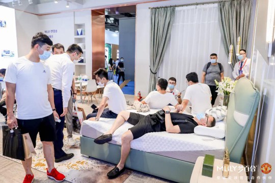 Mlily夢百合2020建博會圓滿落幕，0壓床墊實力圈粉