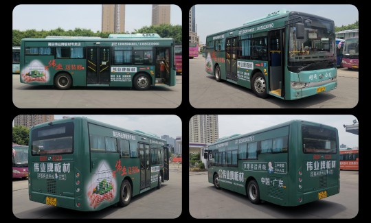 又下一城！偉業牌板材公交車體廣告強勢登陸莆田
